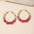 Wholesale metal  color matching big ear ring earrings