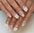 Wholesale 24 Pieces/box Pearl Bow Nails Kits Nail Stickers
