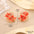 Wholesale Floral Drop Earrings High-End Sensation Summer Atmosphere Ear Jewelry