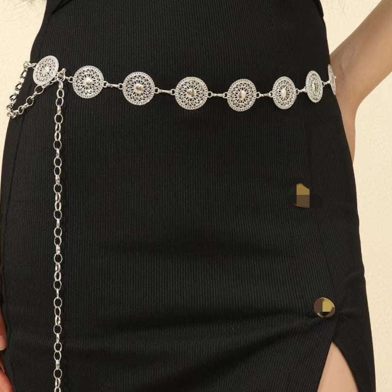 Wholesale  Retro Metal Waist Chain Women's Accessories