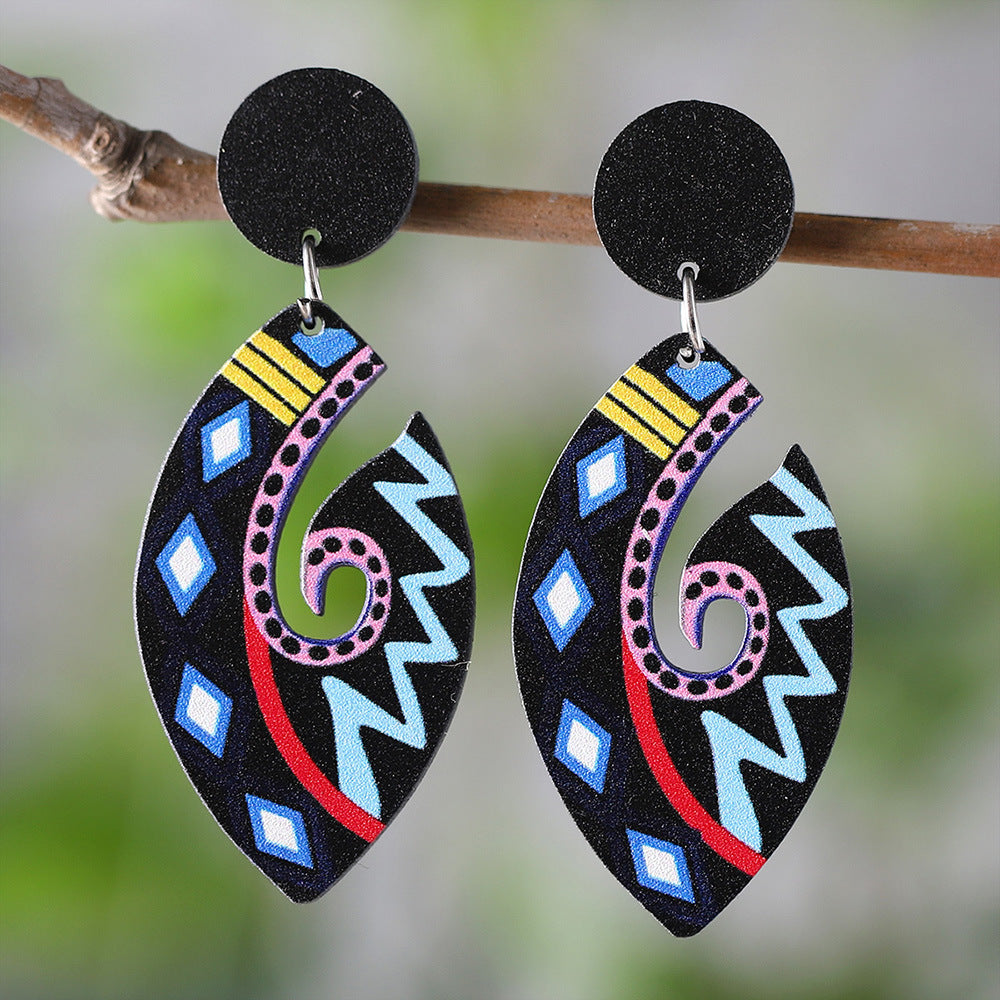 Wholesale Western Ethnic Tribal Tassel Earrings ACC-ES-ChuLian130