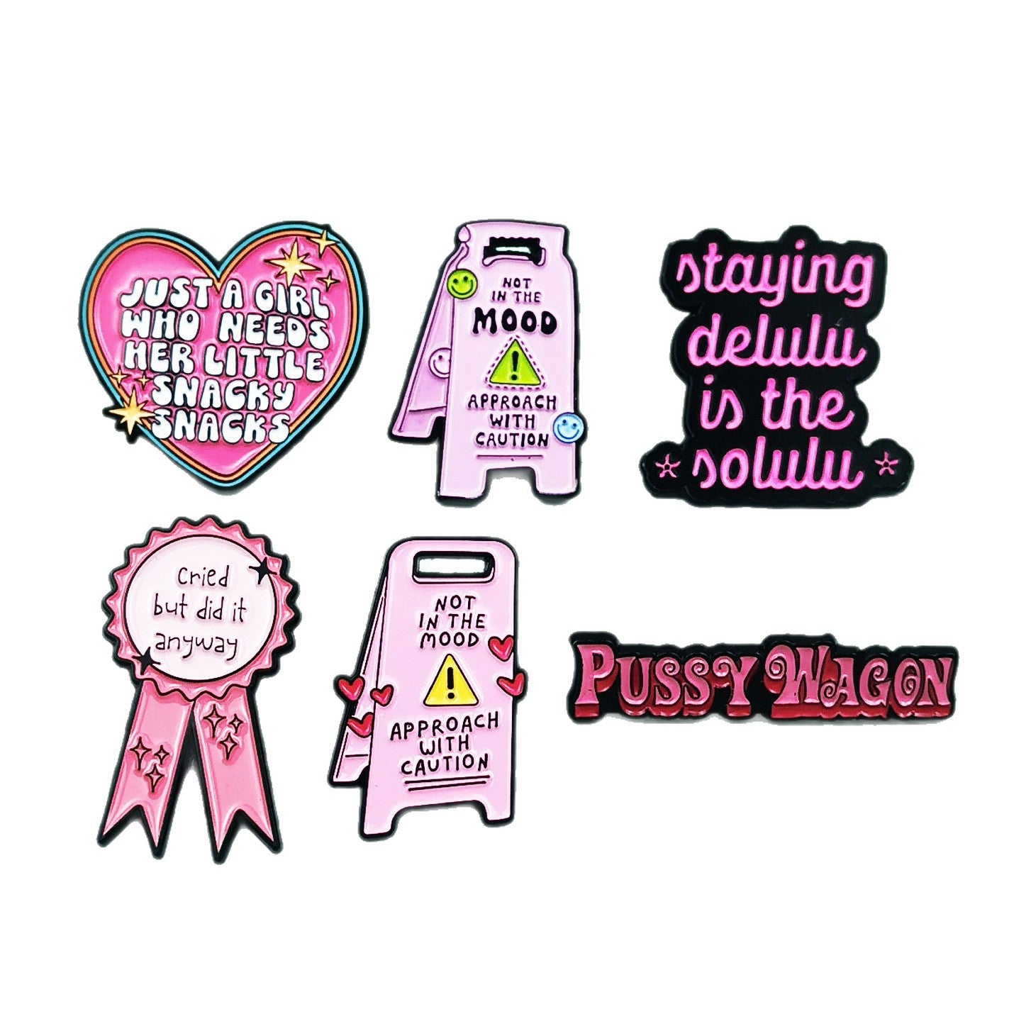 Wholesale  Cute soft cute sweet  alloy brooch