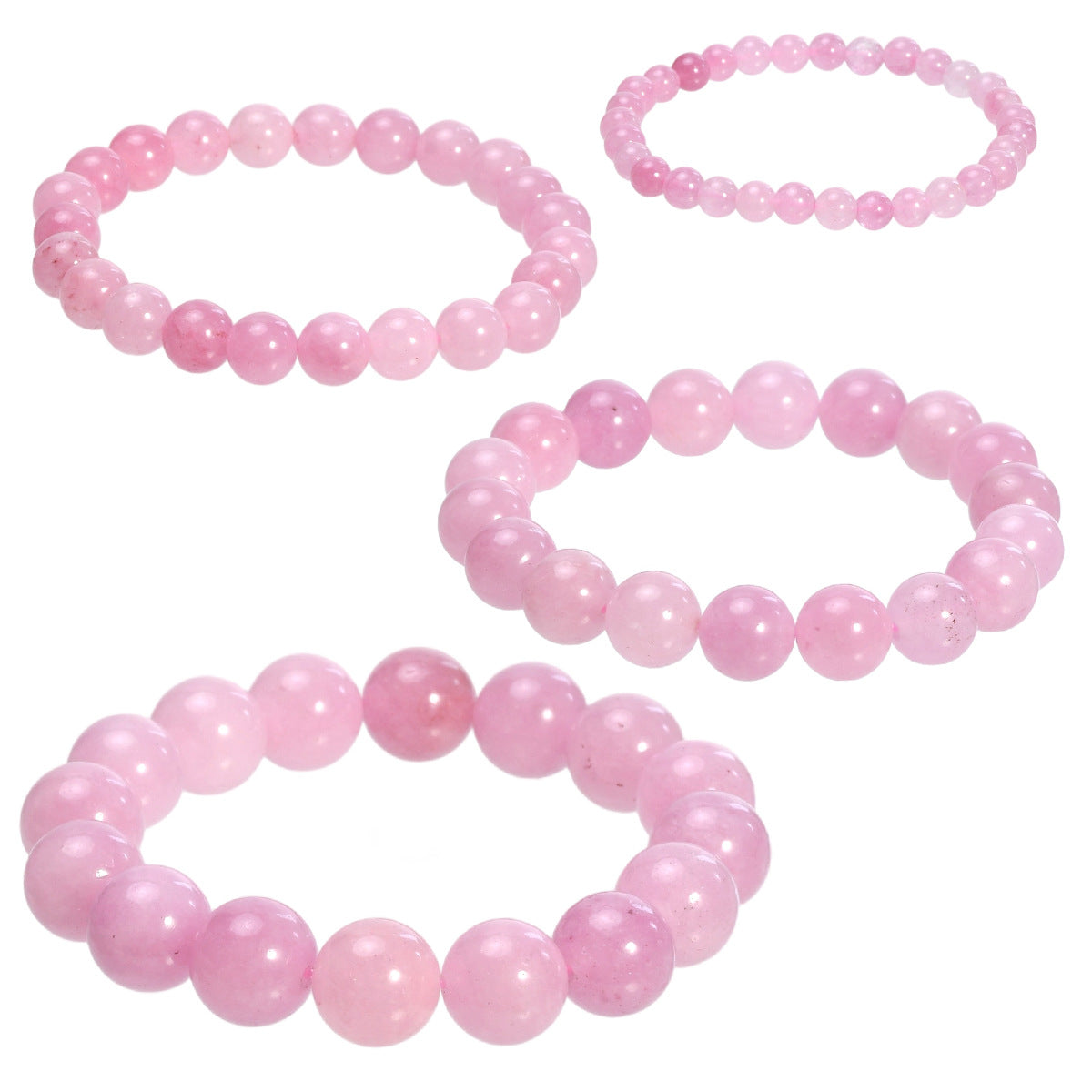 Wholesale Sweet Chinese Style Kunzite Crystal Beaded Bracelet,  Jewelry Accessory
