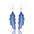 Wholesale Bohemian Ethnic Style Retro Feather Leaf Earrings