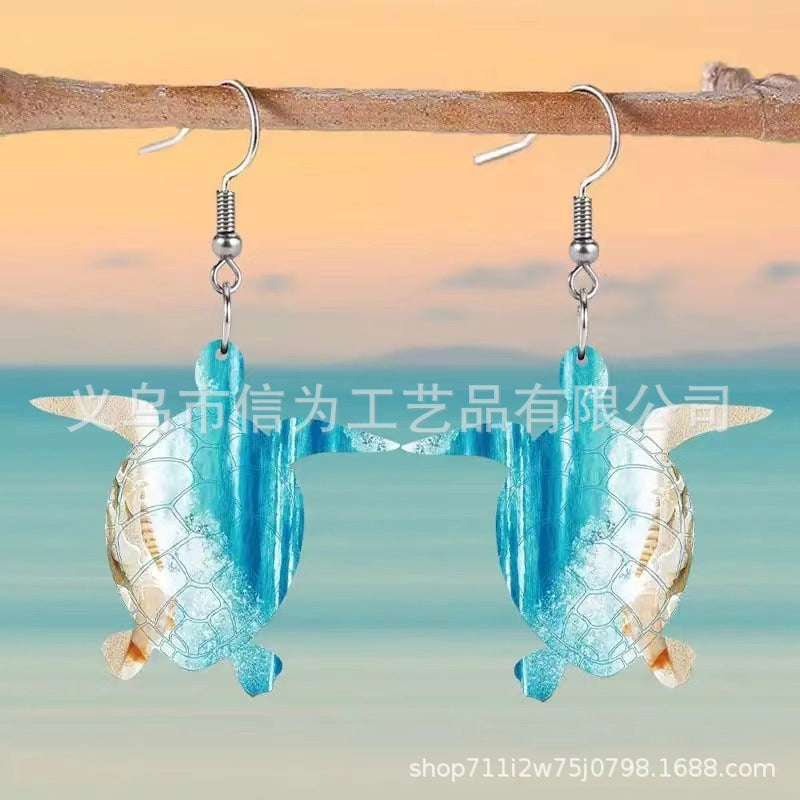 Wholesale Cute cartoon cat earrings