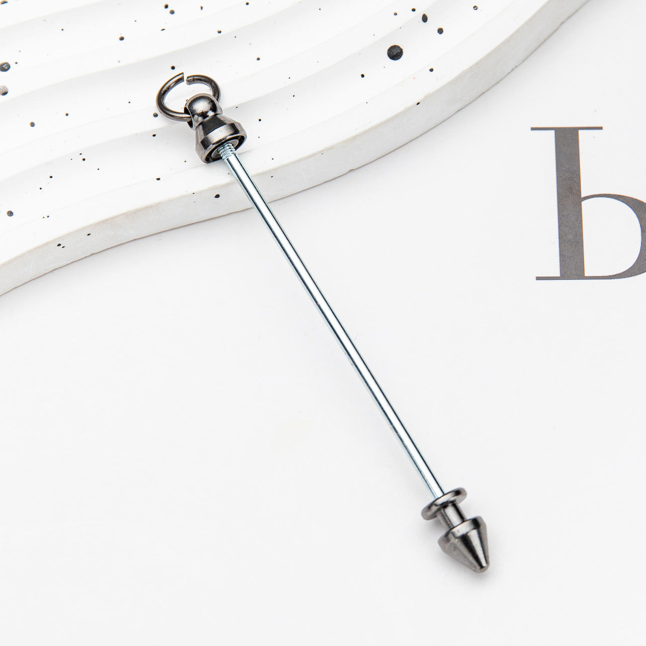 Wholesale  metal bullet nail double head screw DIY keychain