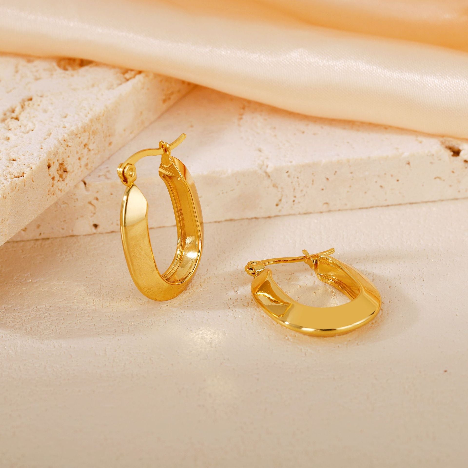 Wholesale  Hypoallergenic Jewelry  Titanium Steel Earrings