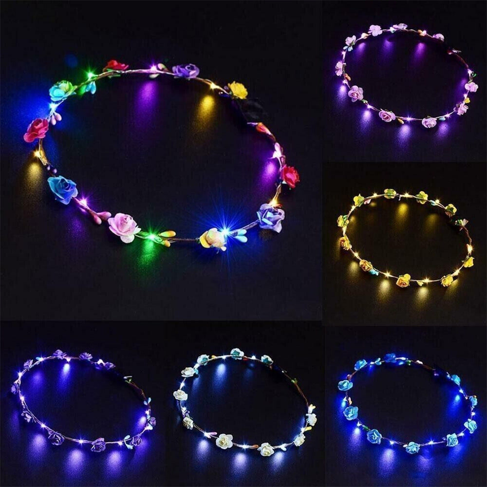 Wholesale colorful light shining headband