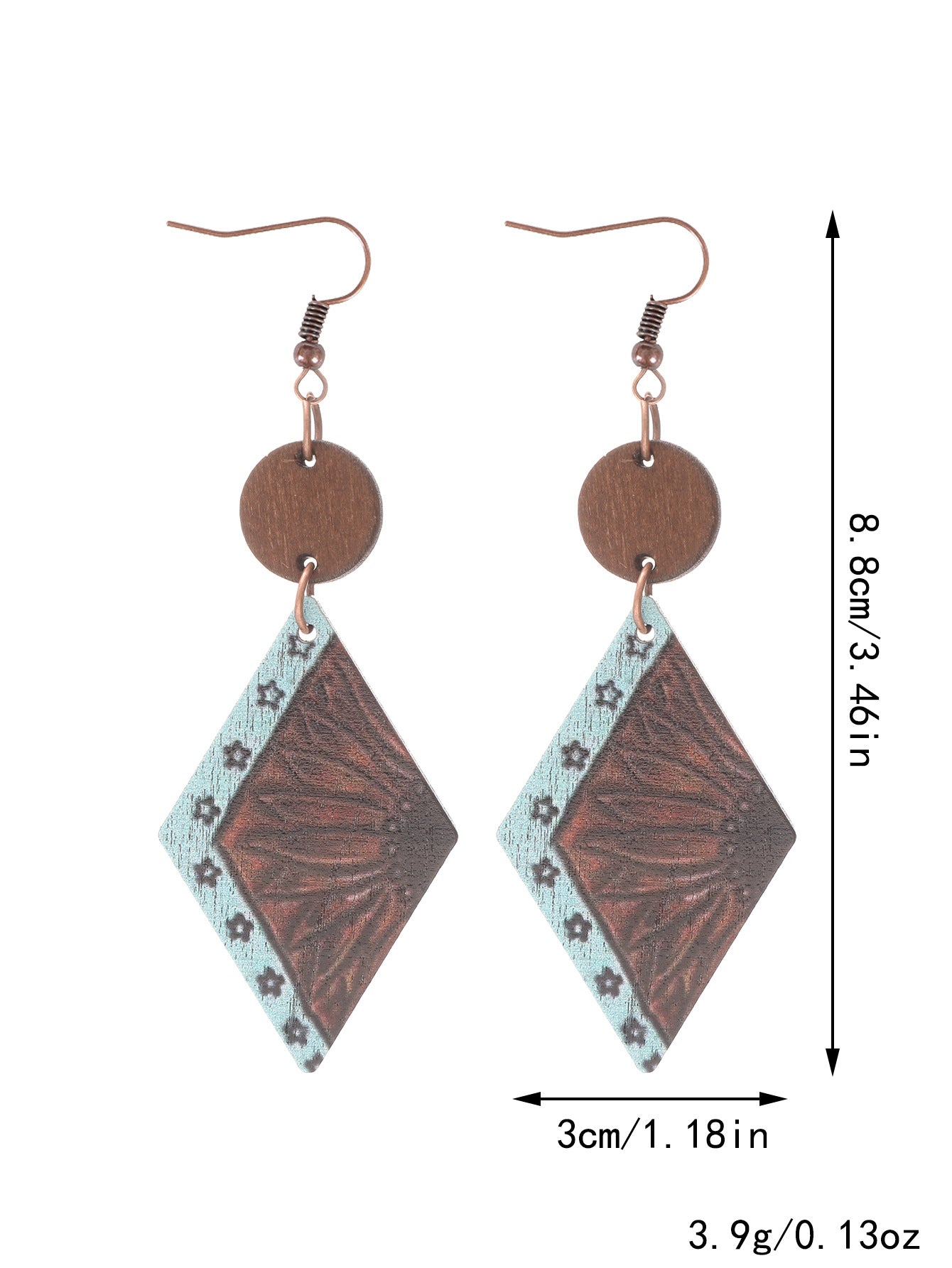 Wholesale  Western Style Wooden Earrings