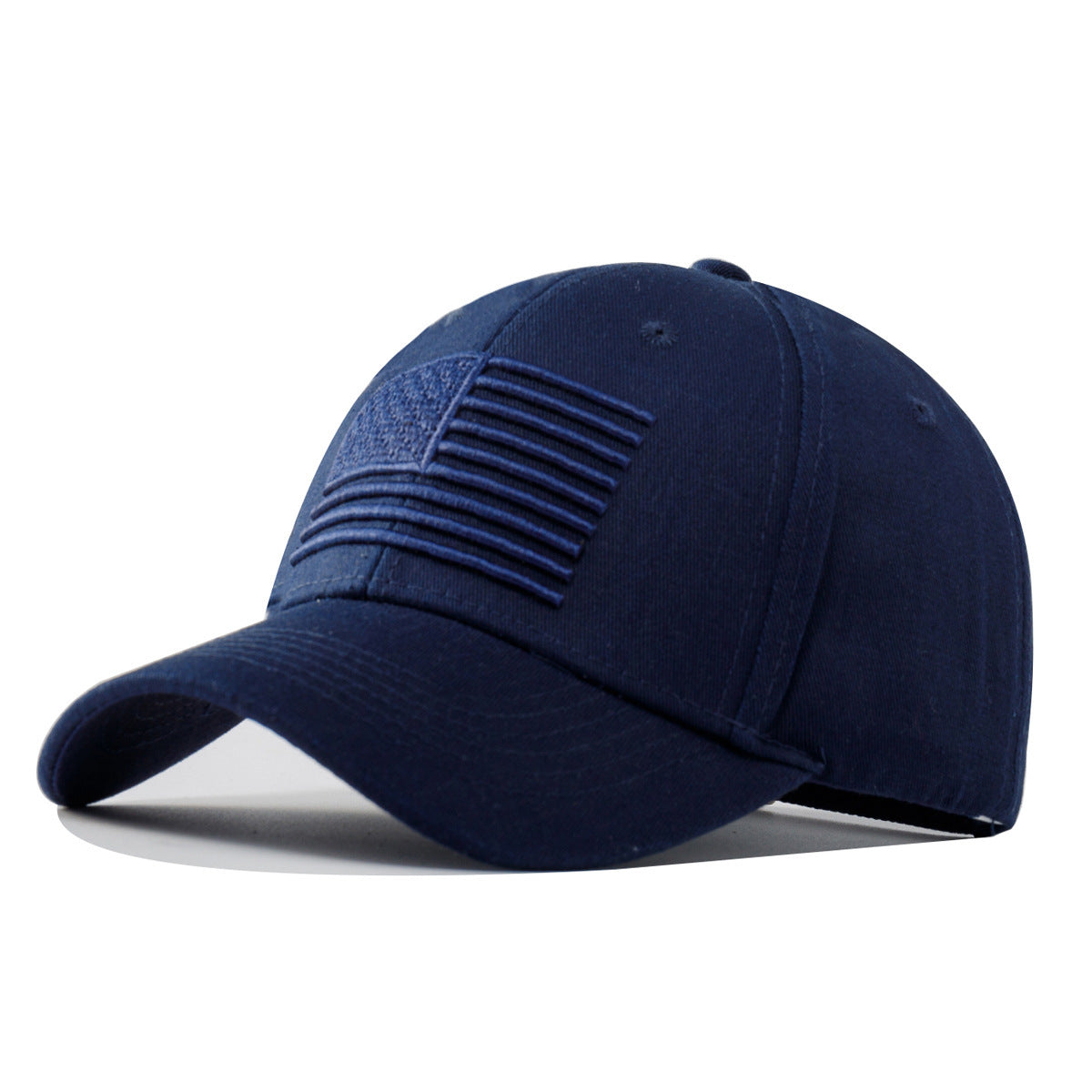 Wholesale Embroidered American Flag Baseball Cap Trendy Hip Hop Style Adjustable Hat For Outdoor Sports Everyday Casual Wear
