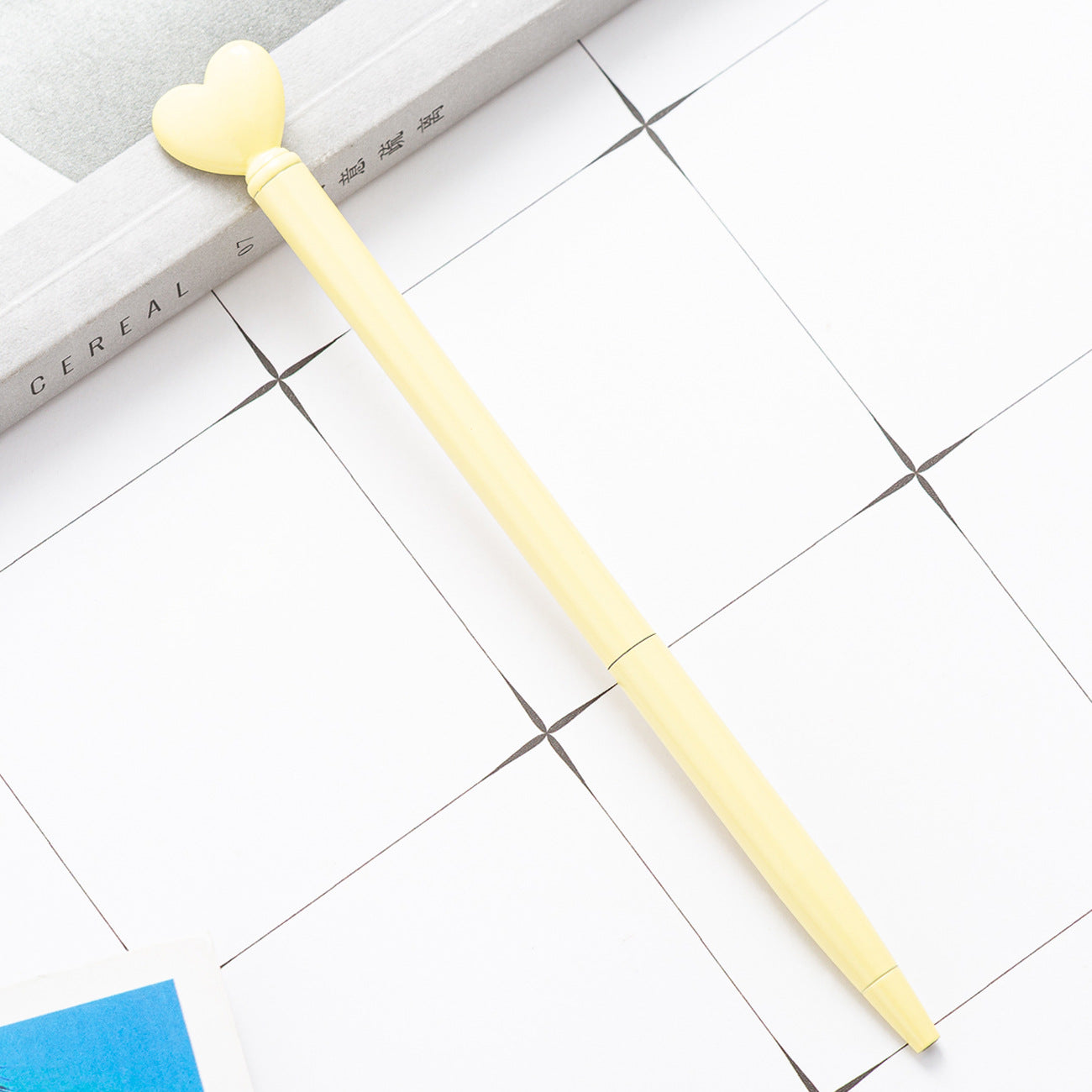 Wholesale Love Shape Ballpoint Pen Metal Pen ACC-PN-HuaHao017