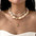 Wholesale Beach Shell Necklace Shell Double Layer Overlapping Necklace Clavicle Chain