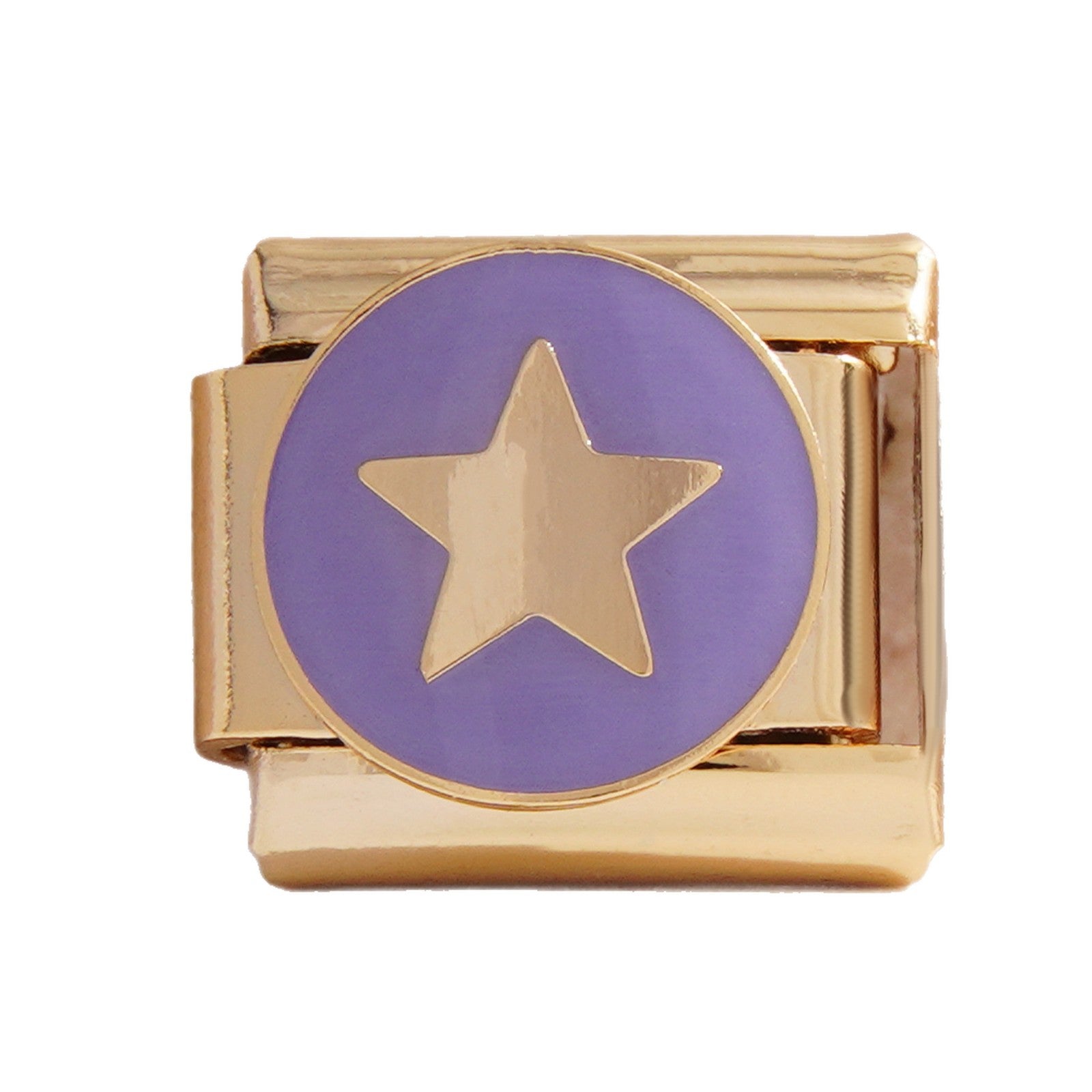 Wholesale 9mm Italian Charm Starter Bracelets DIY square Single Section Creative Stainless Steel Composable Bracelet