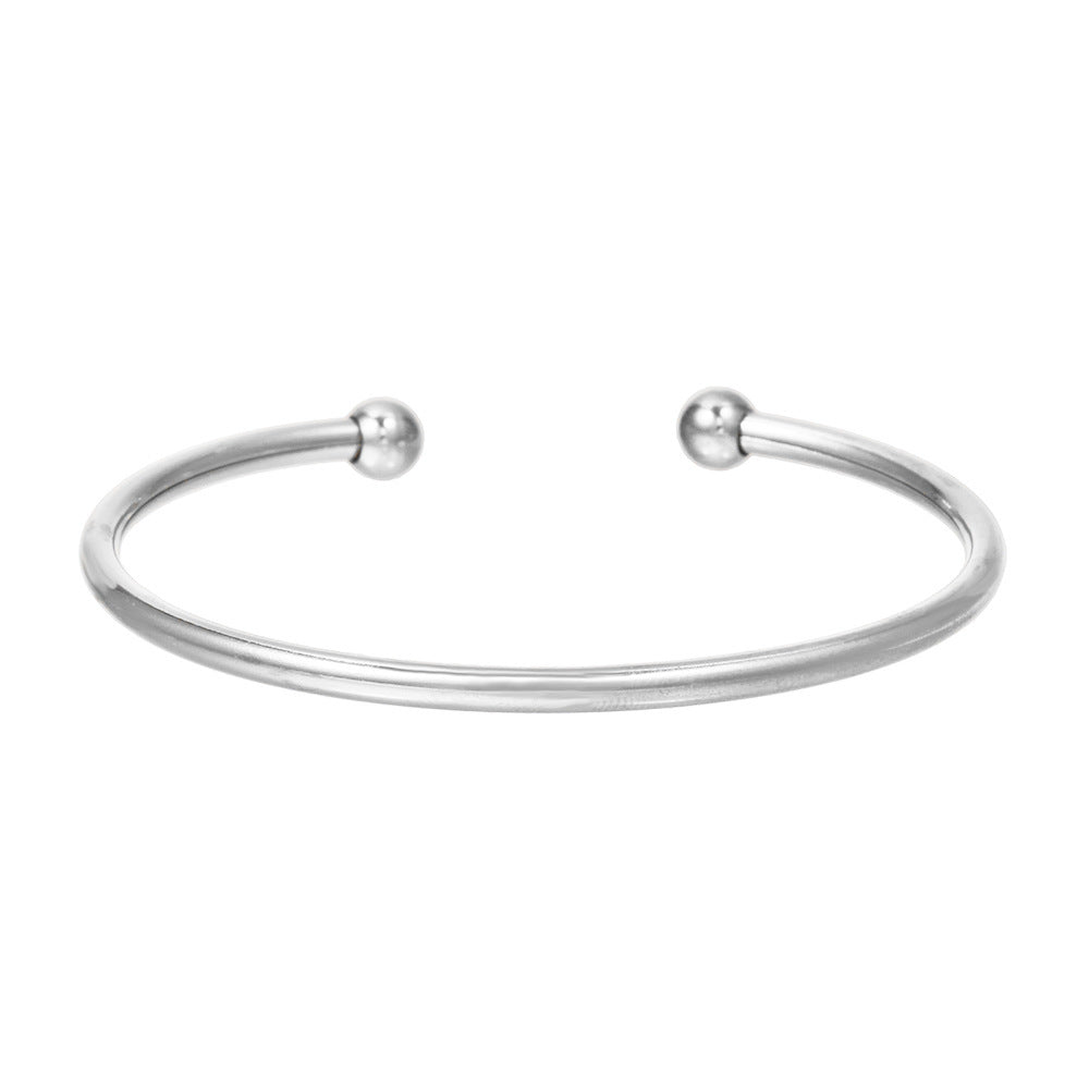 Wholesale Titanium steel 18k gold-plated bracelet