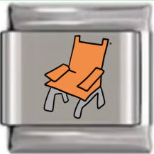 Wholesale  Italian Charm Bracelet 9mm DIY  sunflower lounge chair Creative Stainless Steel Composable Bracelet