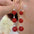 Wholesale Long Pearl Tassel Zirconia Earrings