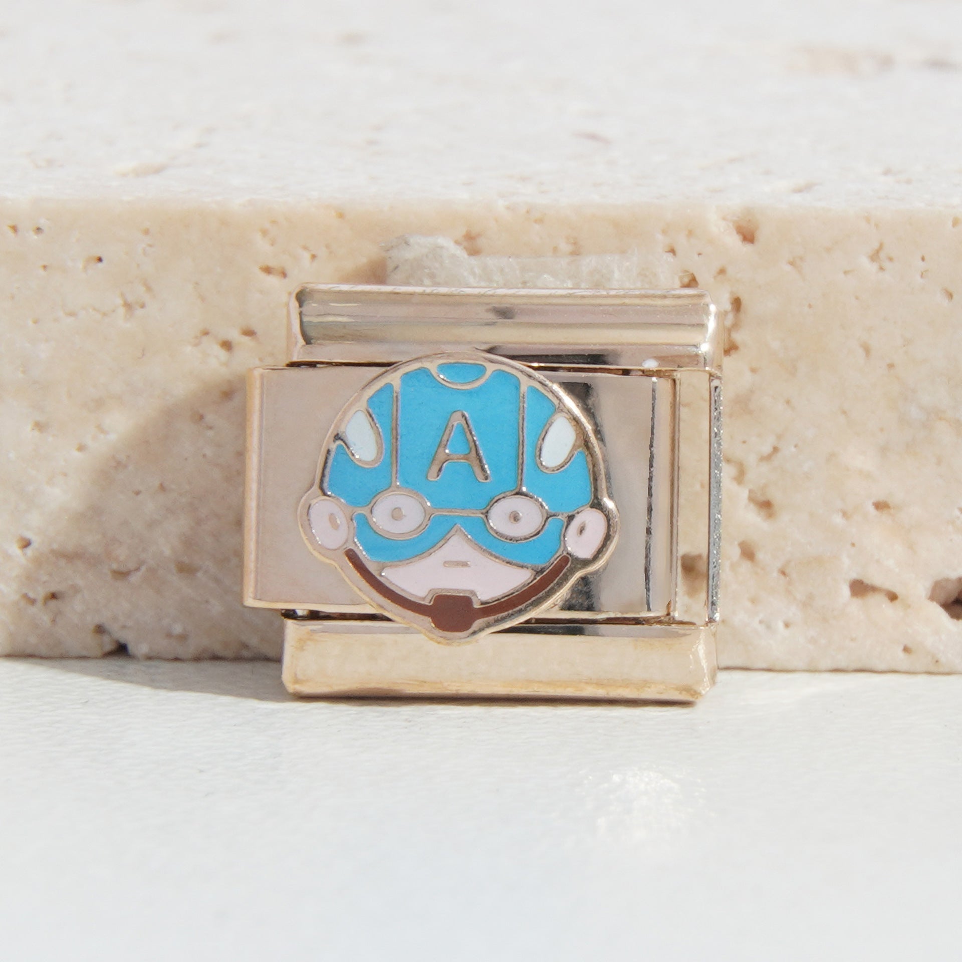 Wholesale Italian Charm Bracelet 9mm DIY Splicing Cute Creative Stainless Steel Composable Bracelet