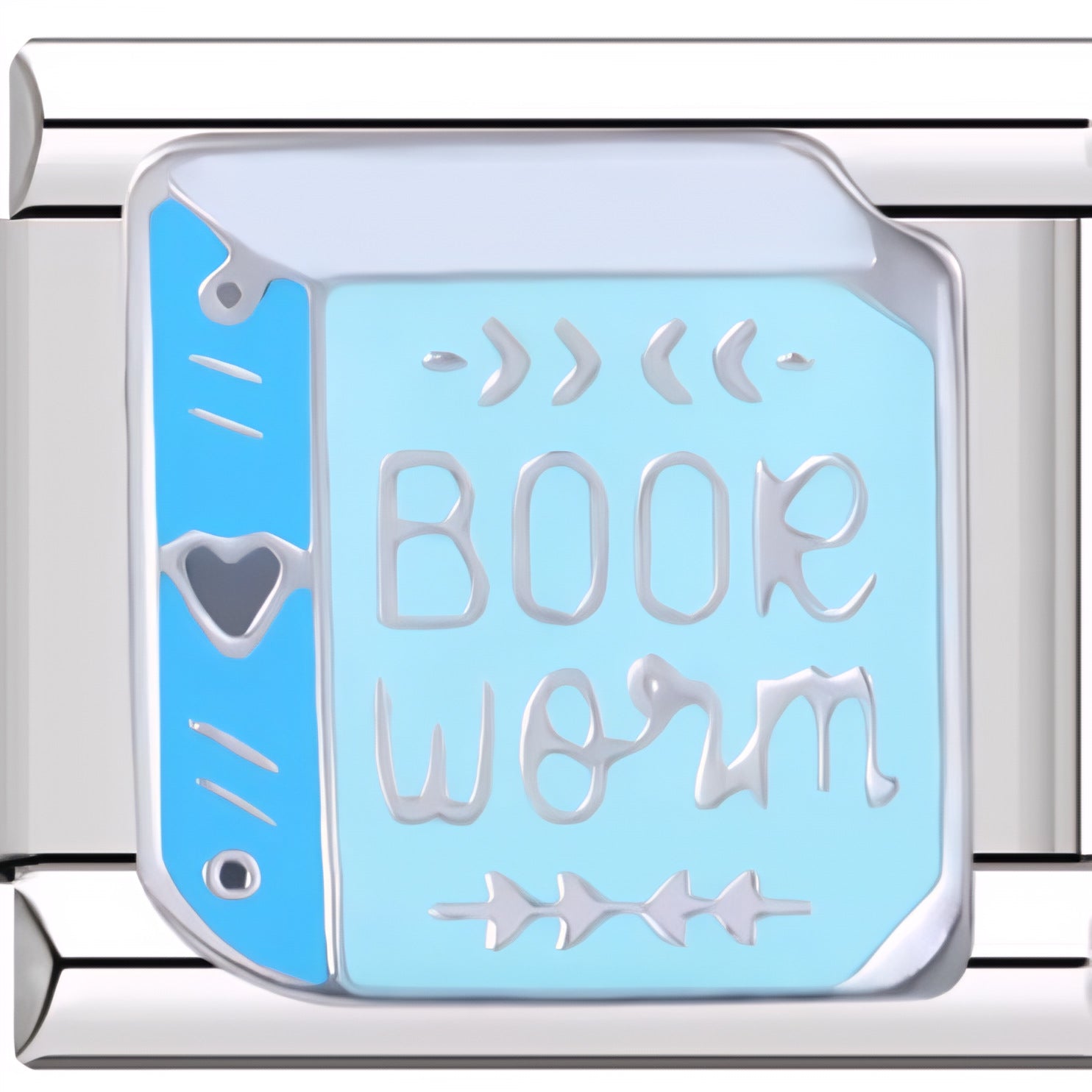 Wholesale Italian Charm Bracelet 9mm DIY BELIEVE English HELLO letter  Creative Stainless Steel Composable Bracelet