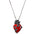 Wholesale love rose gothic flower heart shaped Valentine's Day clavicle necklace