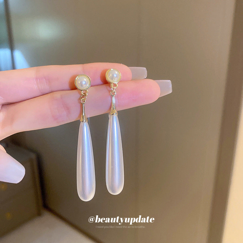 Wholesale Silver Needle Light Luxury Heart Earrings ACC-ES-BY004