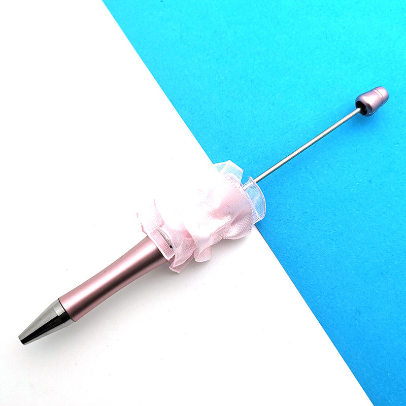 Wholesale Beadable Pens Lattice Lace Cartoon Pen DIY Beaded Pen ACC-PN-QianCai001