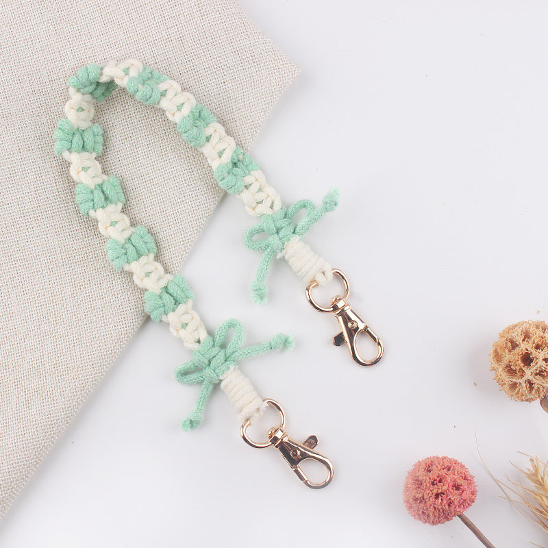 Wholesale  Creative Hand-woven Bow Pattern Water Cup Cup Set Cup Rope