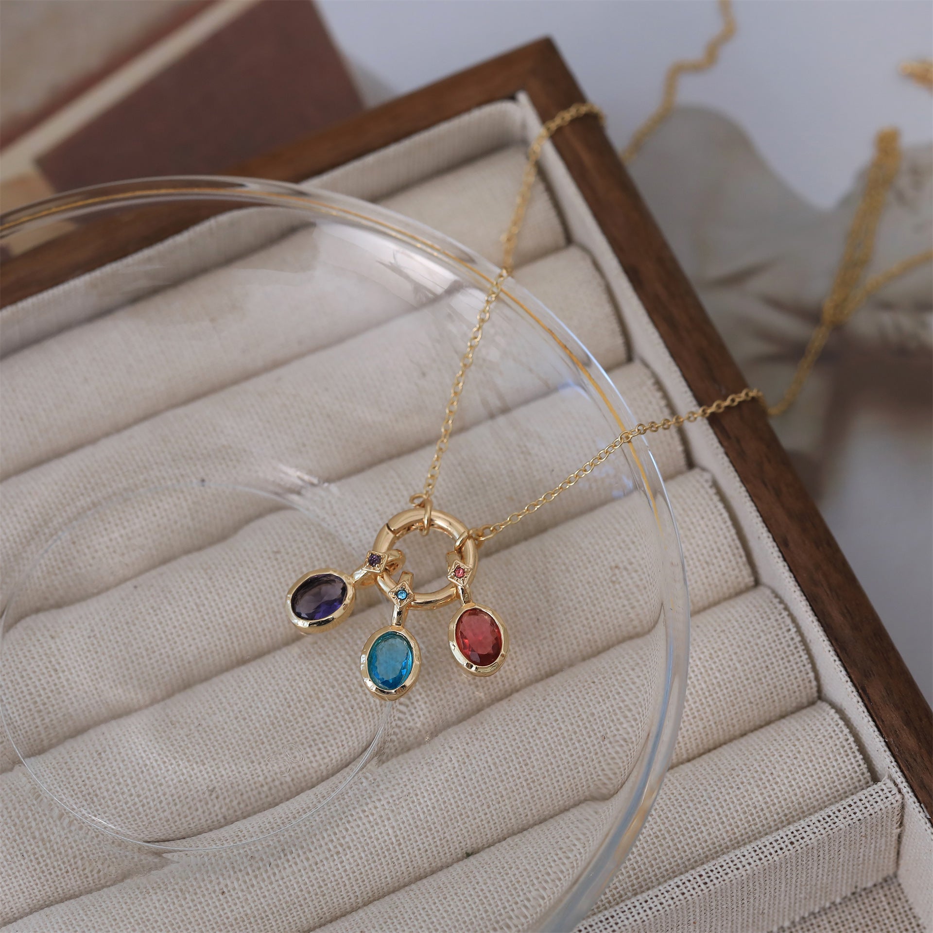 Wholesale Twelve Birthstone Necklace
