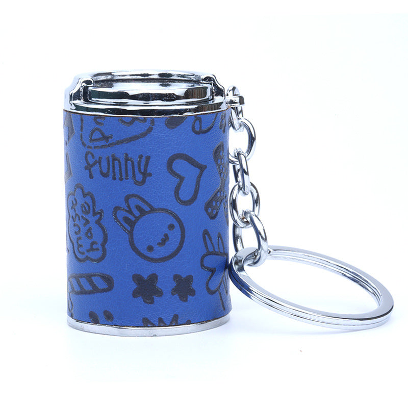 Wholesale Zinc Alloy European Style Piggy Bank Keychain - Small Coin Jar Key Ring Pendant,  Fashion Accessory
