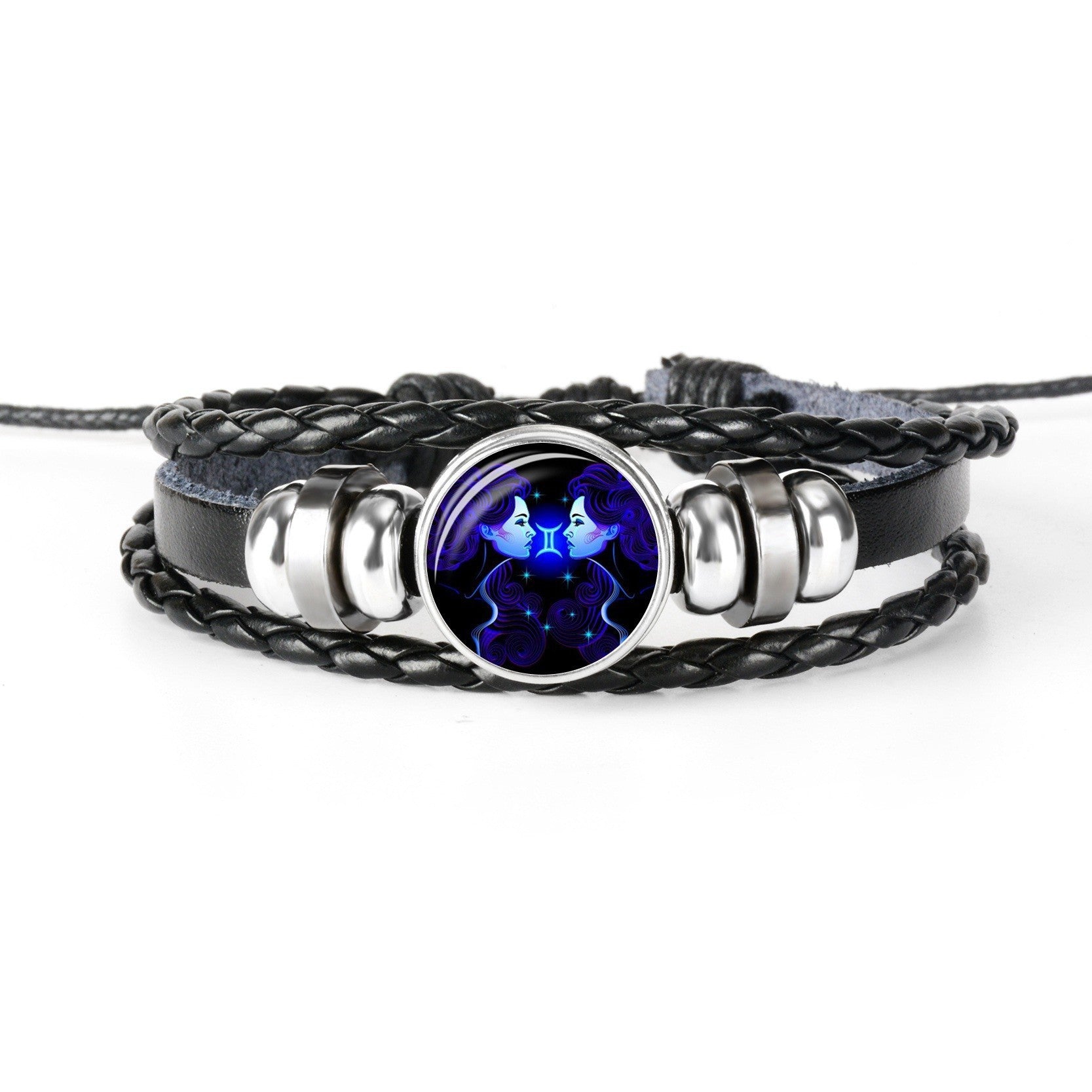 Wholesale Trendy Contion Zodiac Bracelet for Unisex,  Handmade Cortex Jewelry Accessory