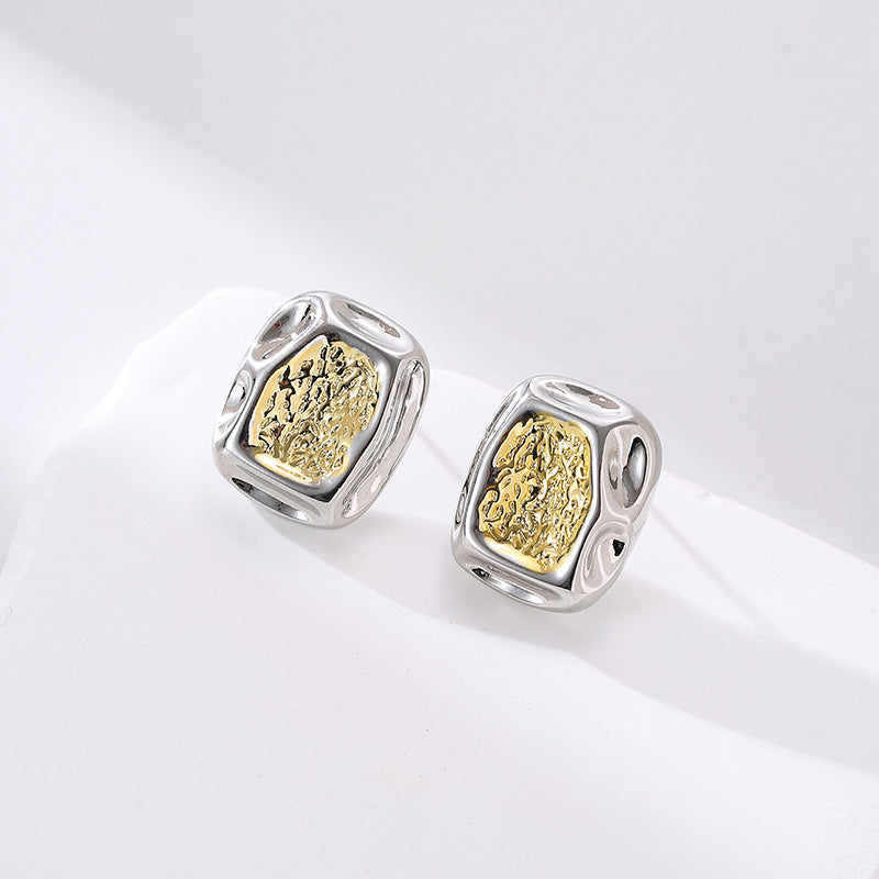 Wholesale Bi-color pea earrings