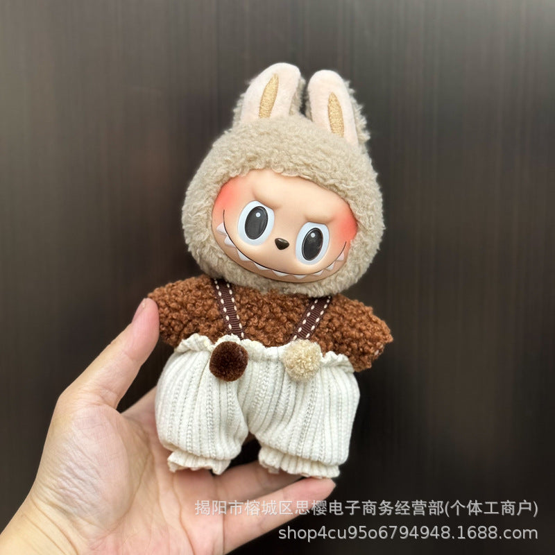 Wholesale Cute cartoon doll clothes set toy