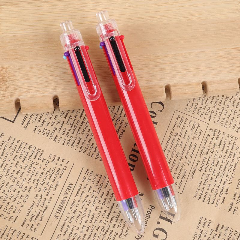 Wholesale Creative Macaron 6 Color Ballpoint Pen