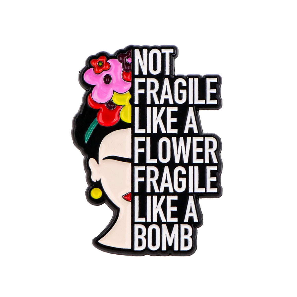 Wholesale character cartoon letter alloy brooch