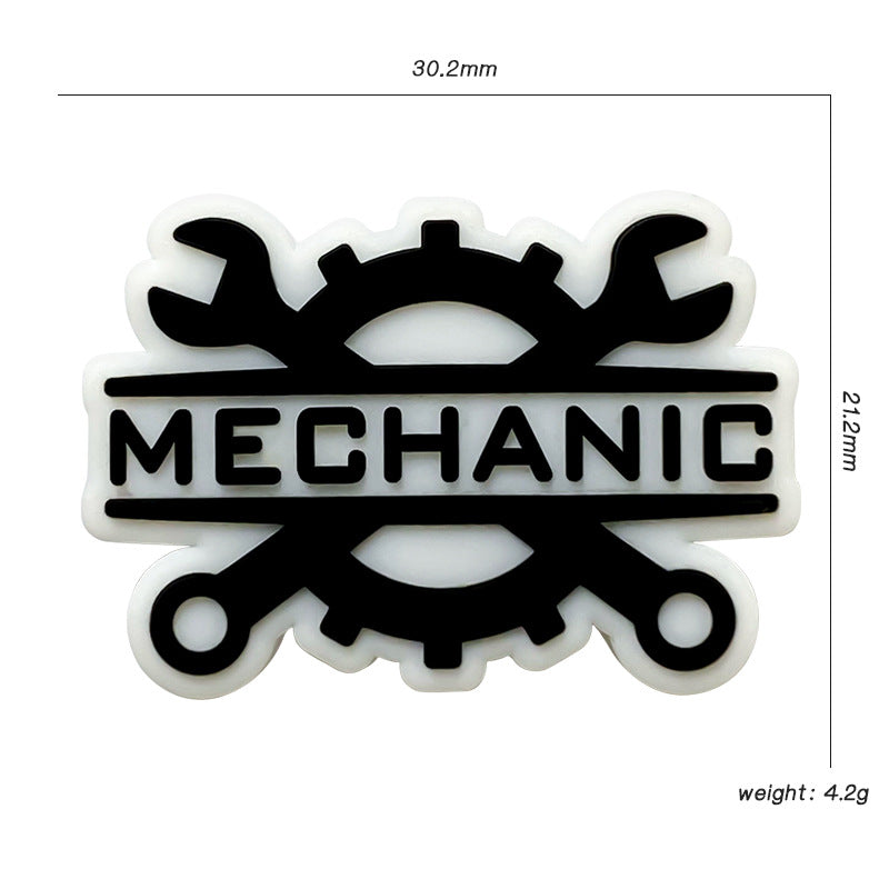 Wholesale 10pcs Cartoon Technician Repair Focal Beads DIY Beading Accessories ACC-BDS-WDX125