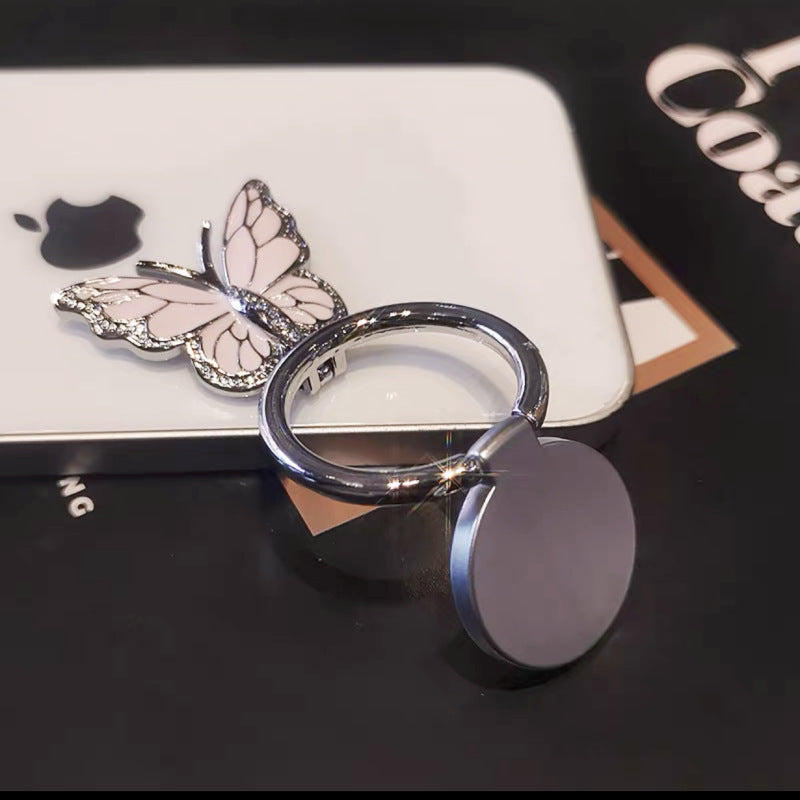 Wholesale Metal Butterfly Ring Buckle phone stand