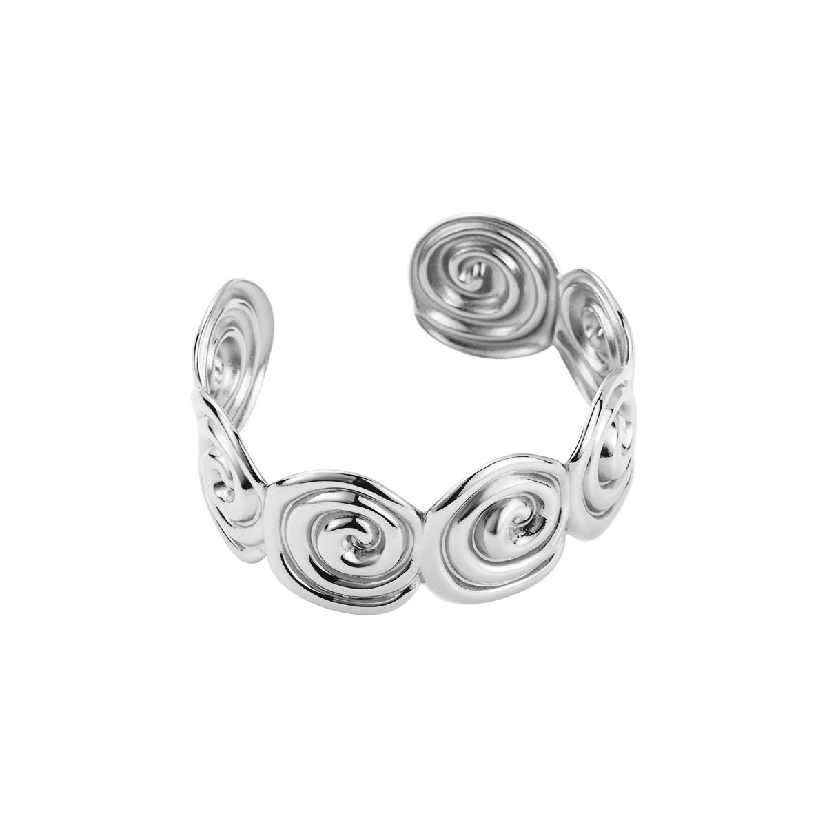 Wholesale Stainless Steel Open Starfish Ring Bracelet