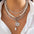 Wholesale Baroque shaped pearl necklace creative irregular chain clavicle necklace