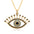 Wholesale Multi-Shape Demon Eye Oil Drop Necklace