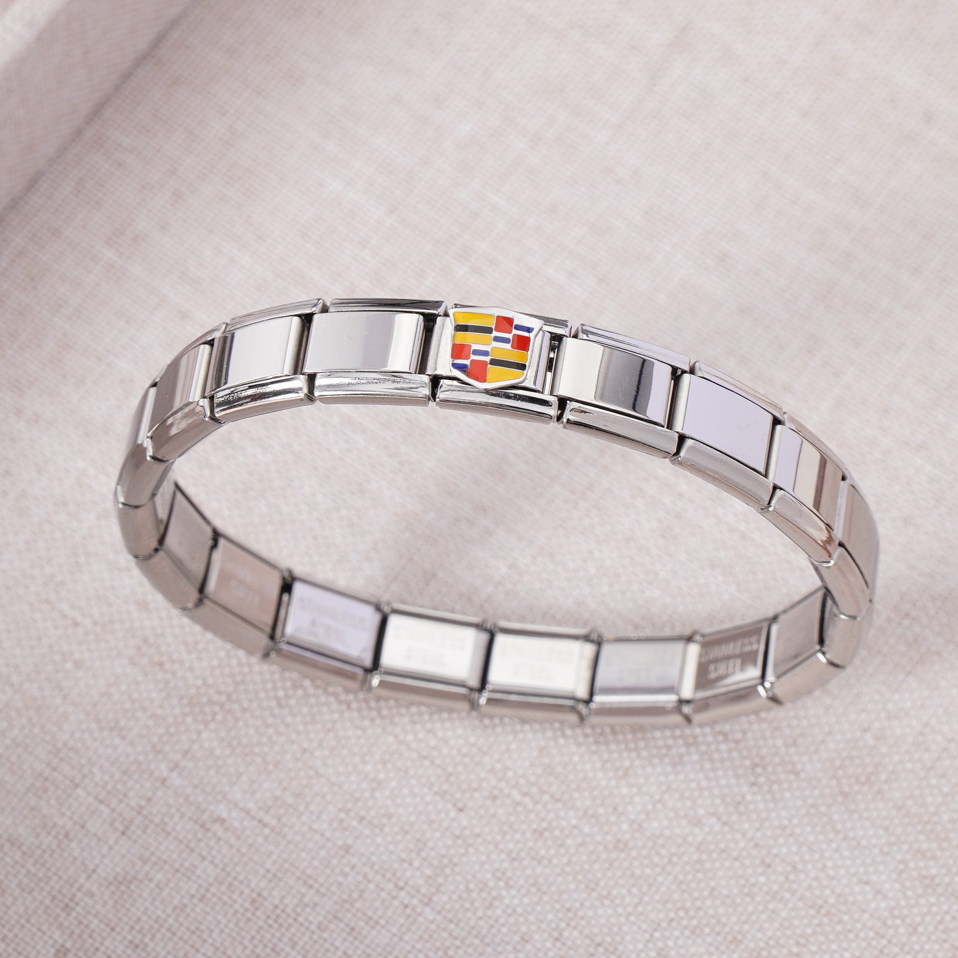 Wholesale  Italian Module Car Standard Finished Bracelet