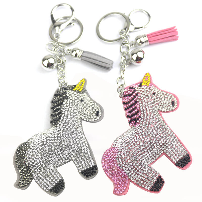 Wholesale Creative Animation Unicorn Keychain