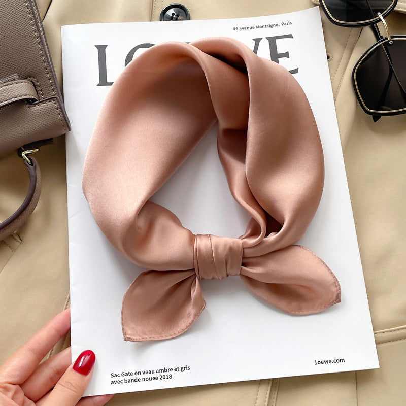 Wholesale versatile spring and autumn   Silk  Scarf