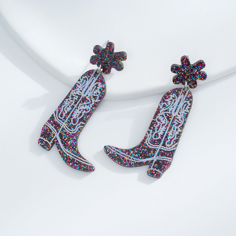 Wholesale Horse Racing Festival Earrings