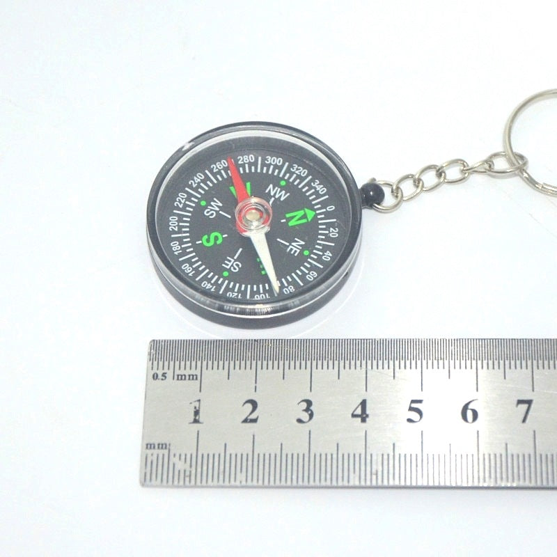 Wholesale Black Compass Keychain ACC-KC-KaBiao015