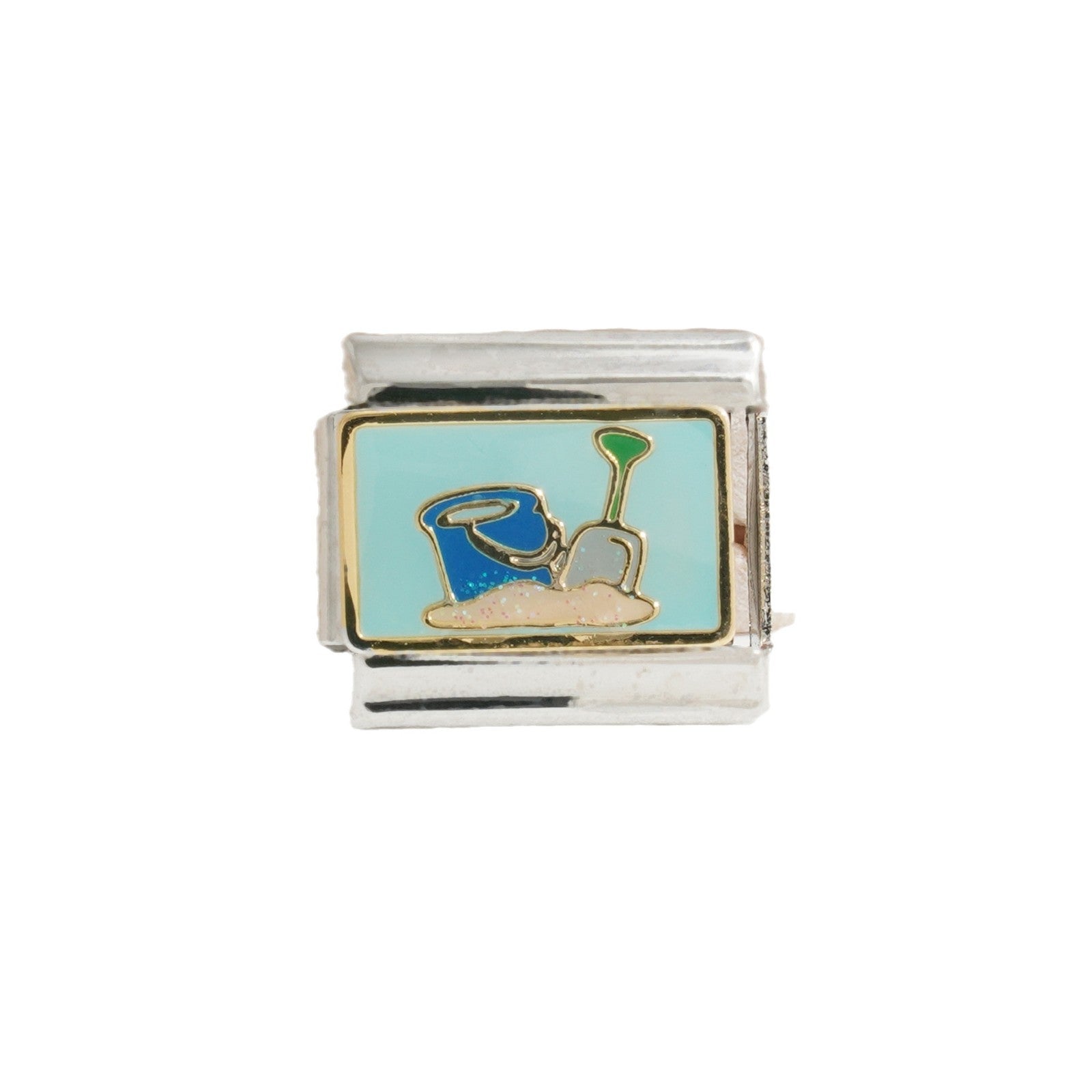 Wholesale Italian Charm Bracelet 9mm DIY Splicing Creative Pattern Stainless Steel Composable Bracelet