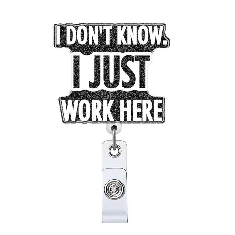 Wholesale acrylic badge scroll  Badge Reels