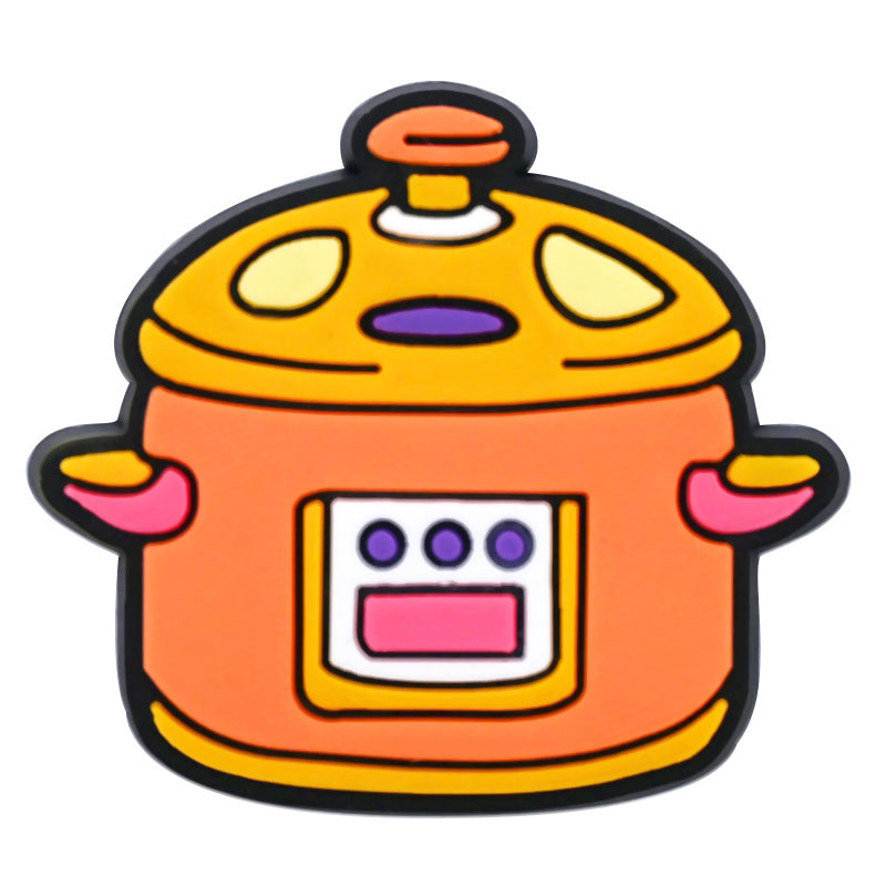 Wholesale Random 100pcs Kitchenware Series Shoes Accessories Shoes Charms ACC-SC-RYY049