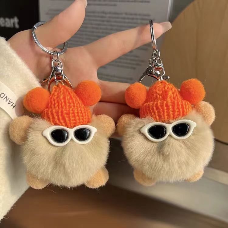 Wholesale Small Coal Elf Plush Keychains ACC-KC-ChenChen006
