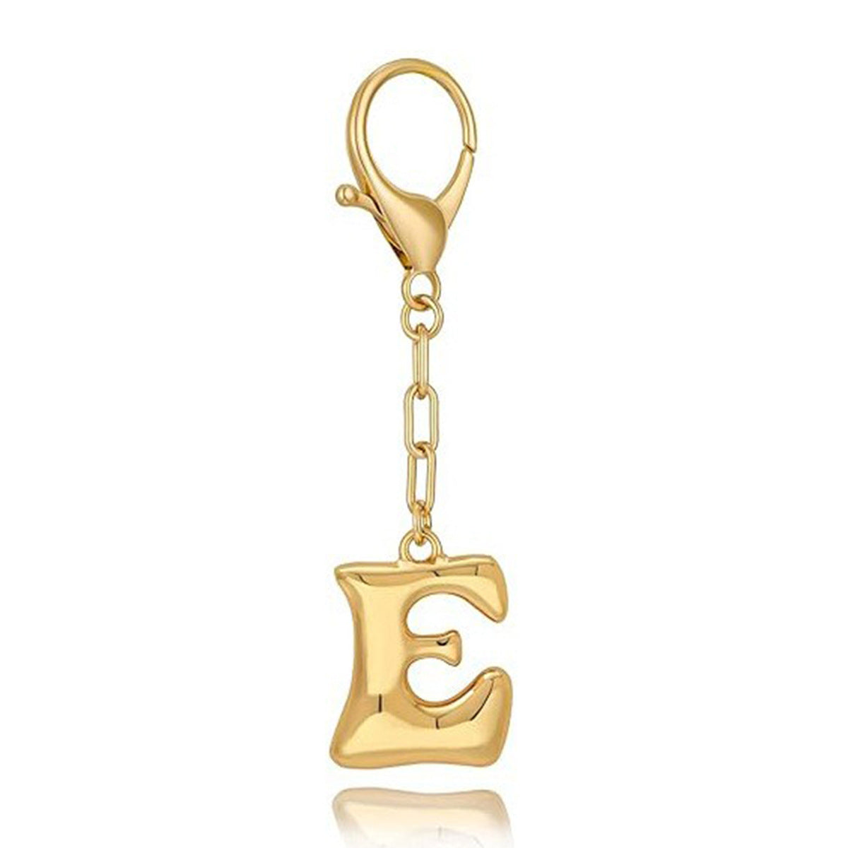 Wholesale 26 Bubble Letter Metal English Letter Keychain