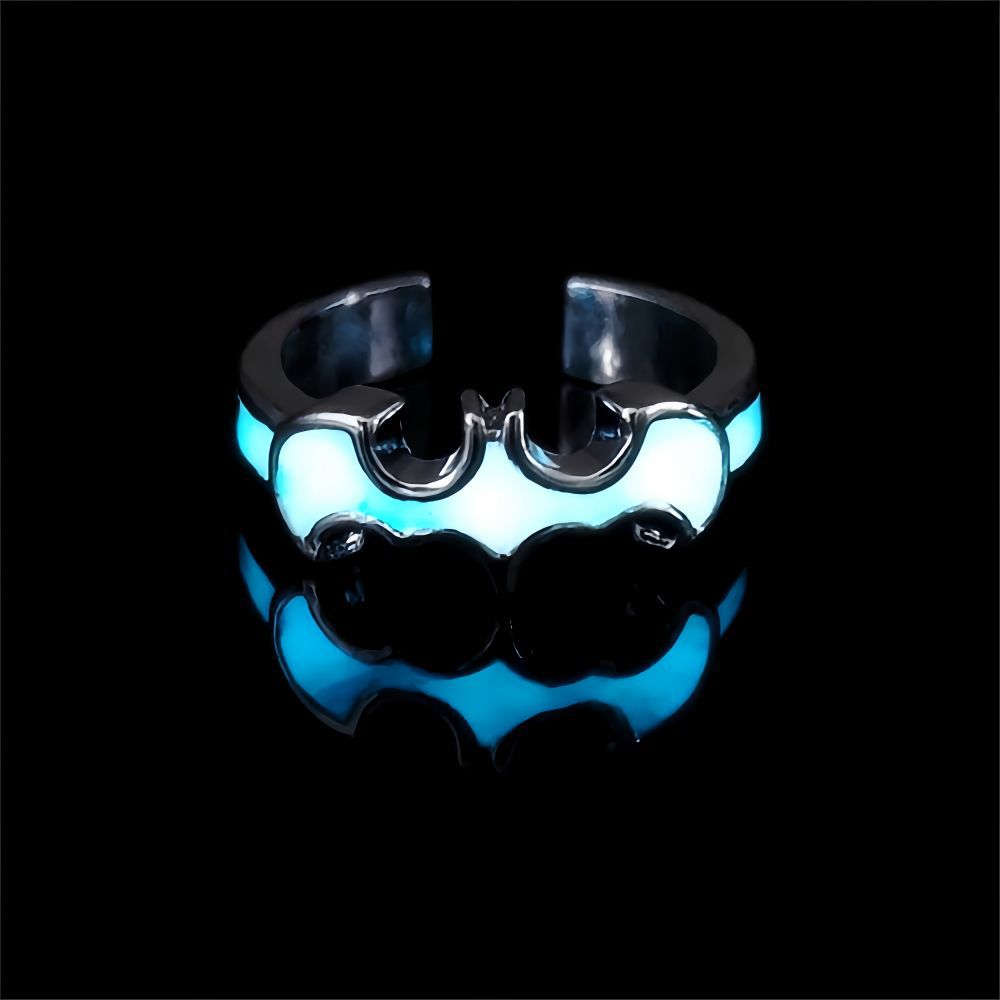 Wholesale Halloween Luminous Bat Ring