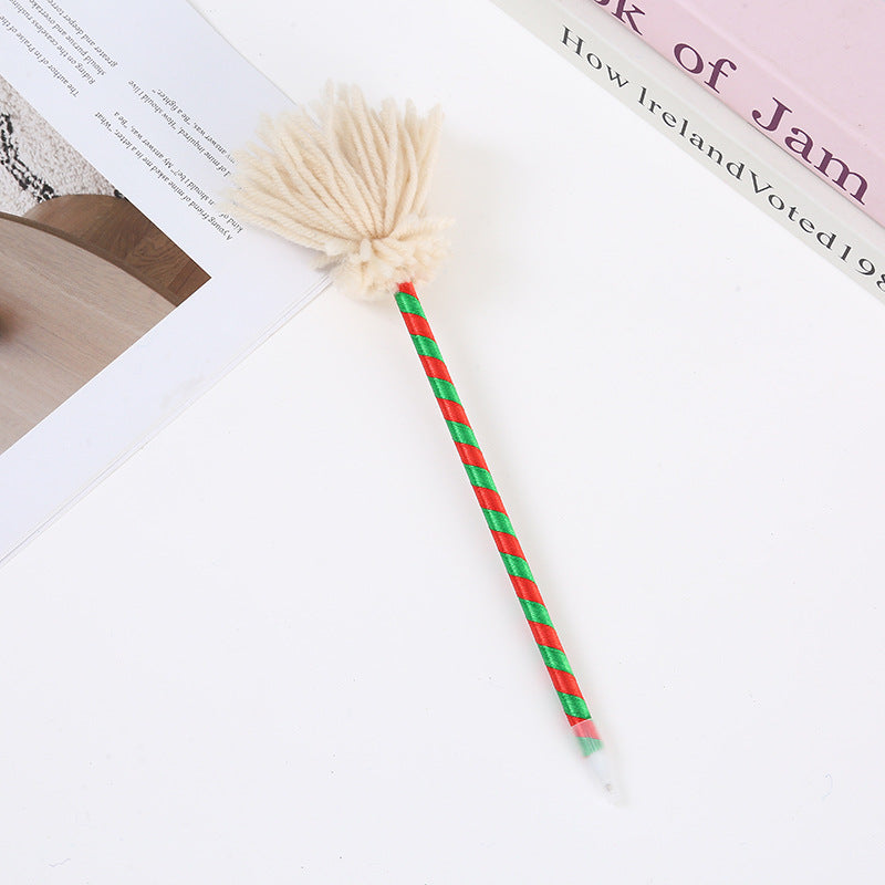 Wholesale Creative Brushed Ball Decompression Pen